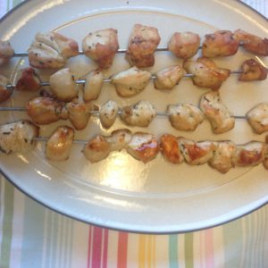 kip als partyfood