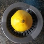 Pers de citroen uit