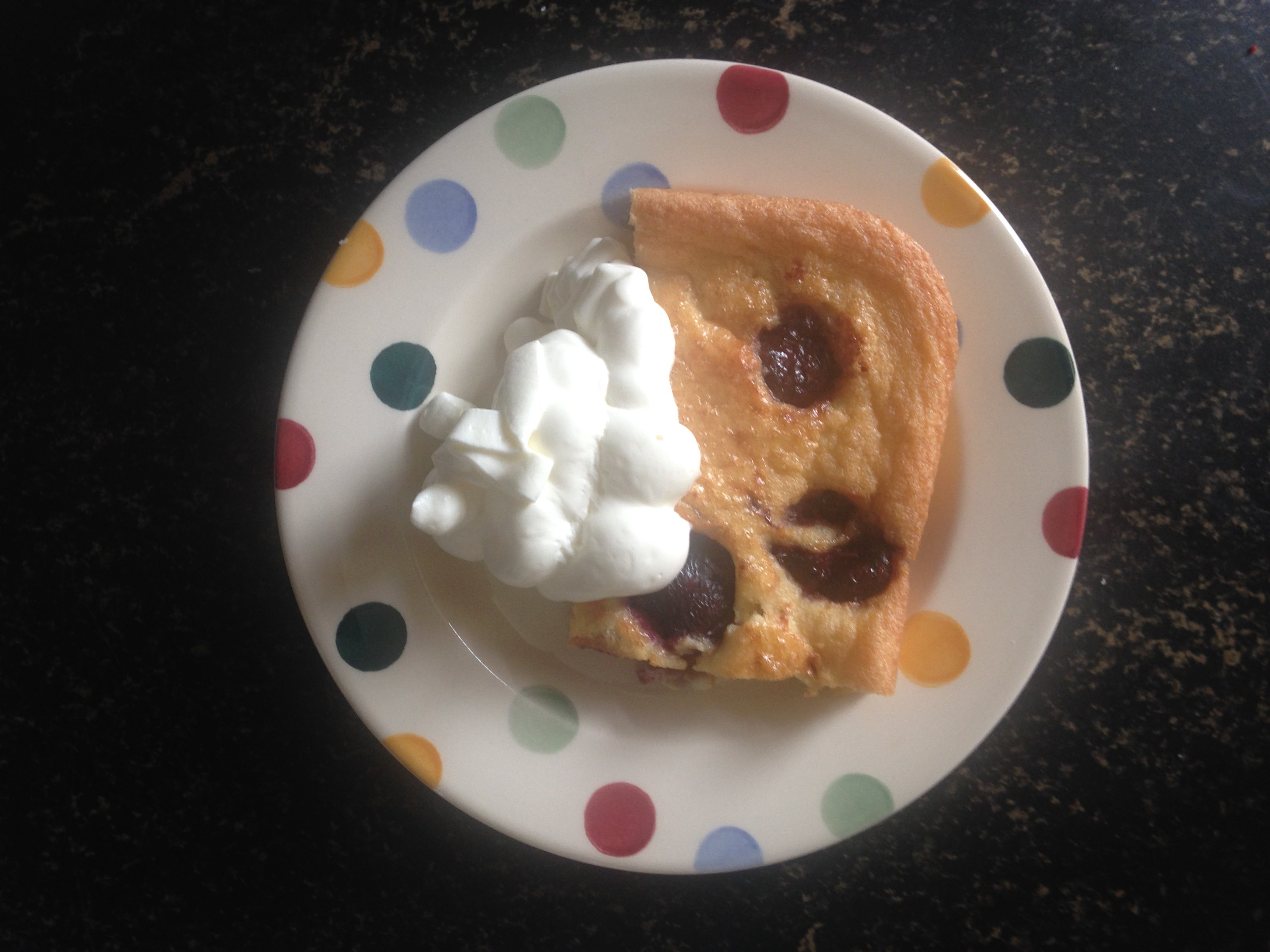 Keto Kersen clafouti