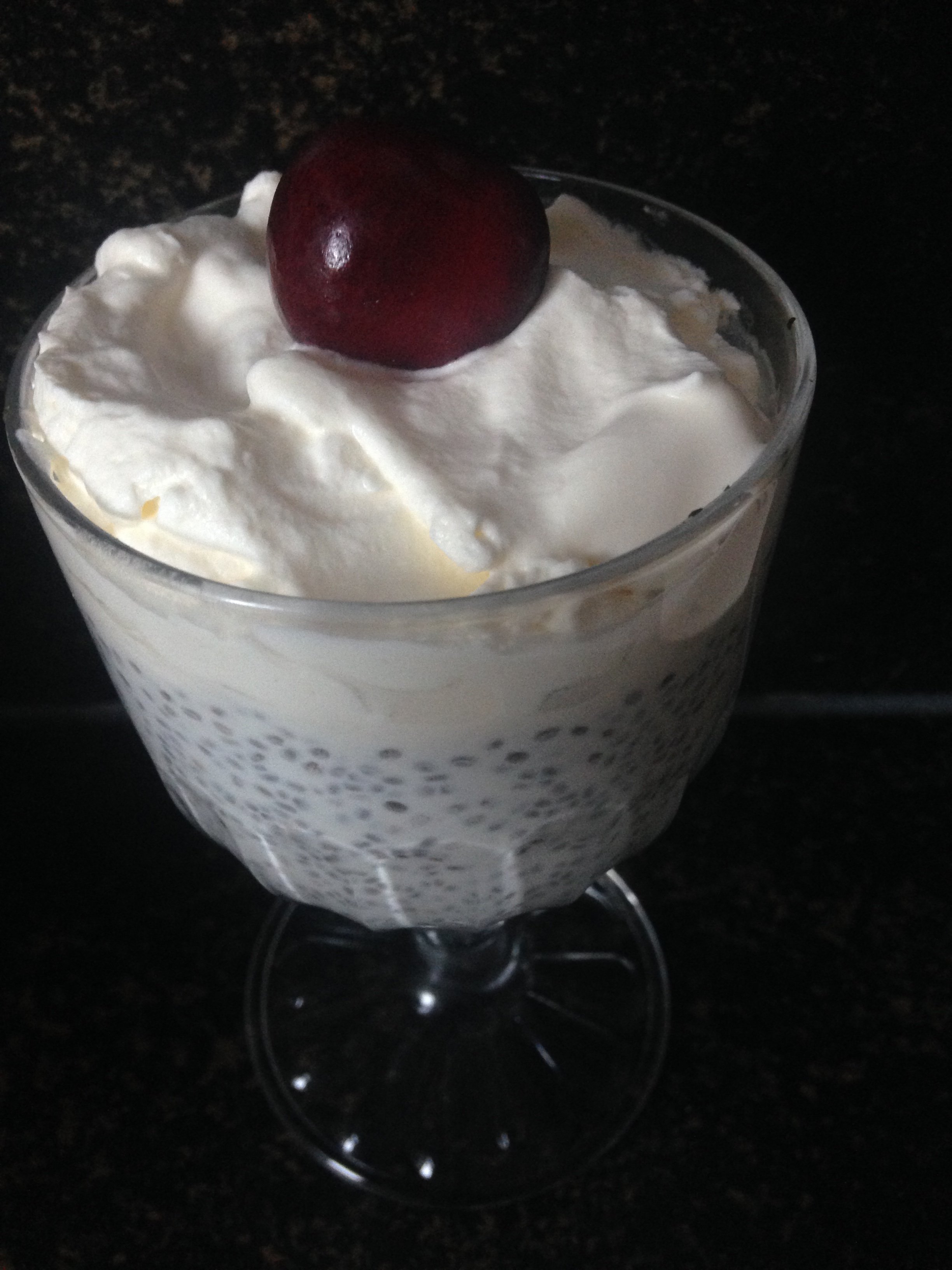 Keto Chia bosbessenpudding