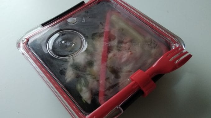 Goed afsluitbare lunchbox