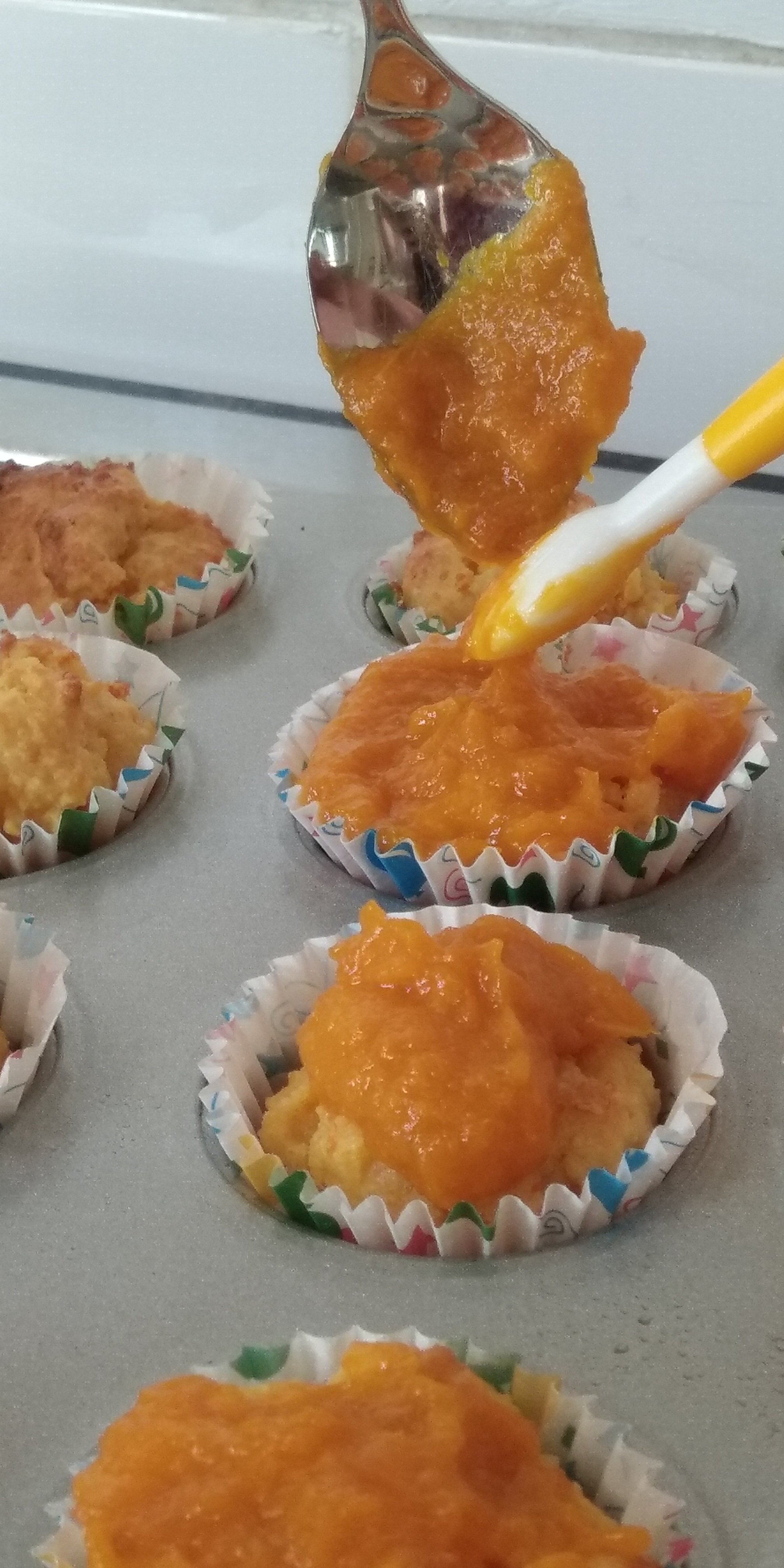 eto mandarijn-amandel cupcakes maken