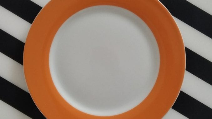 Vasten Vasten op een keto dieet, ja het bord is even leeg!