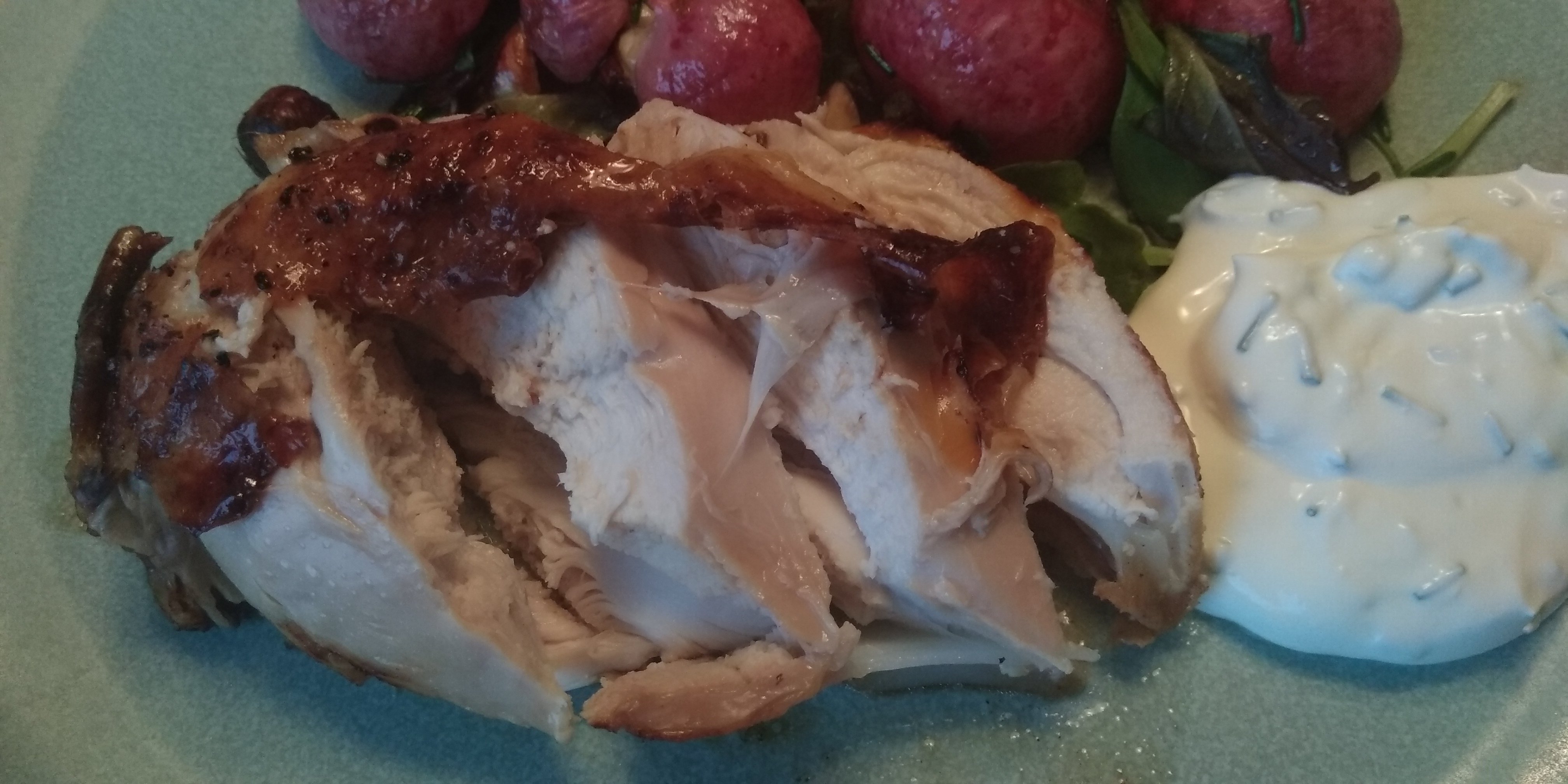 Malse keto kip met Vin Santo