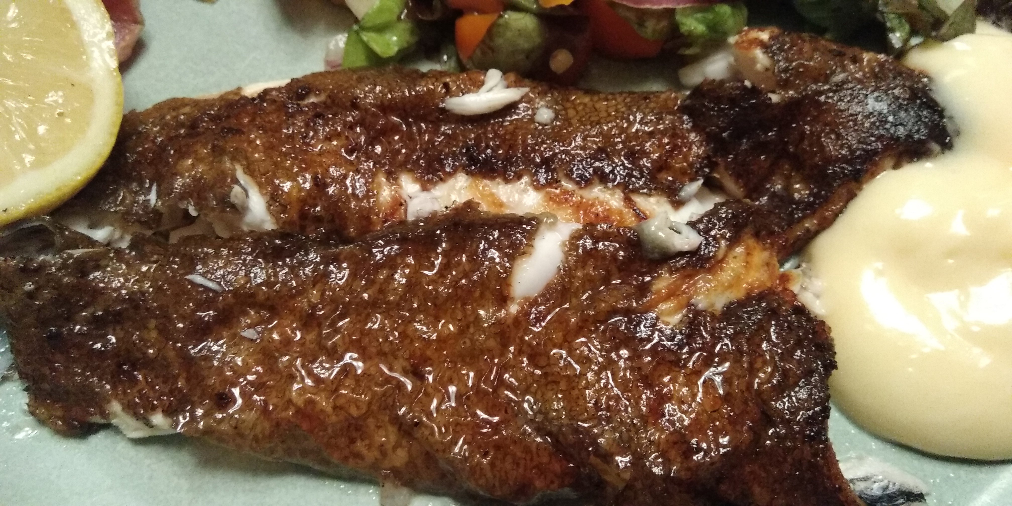 Keto vis: lekkere gebakken schol