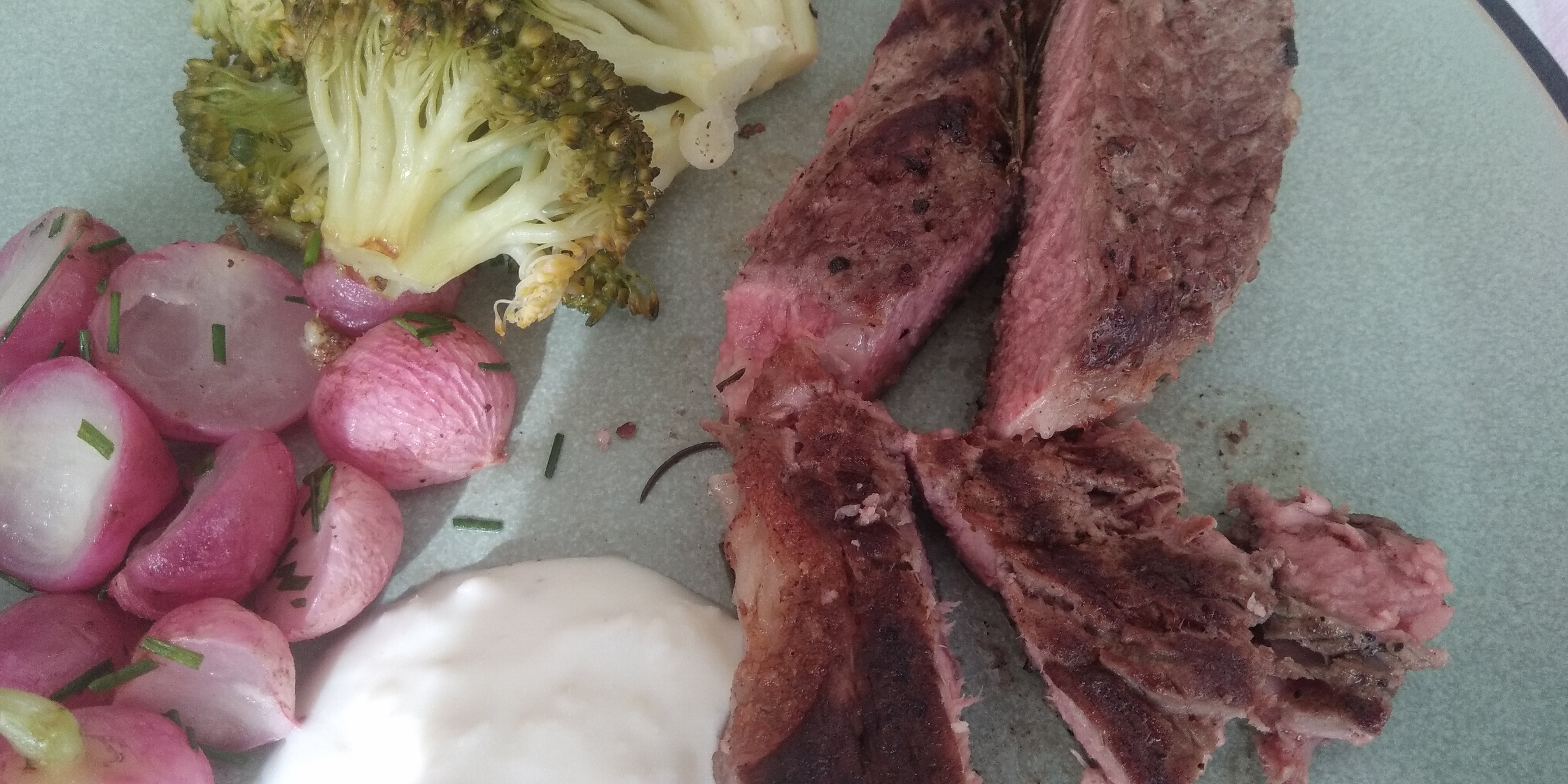 Keto T-bone steak