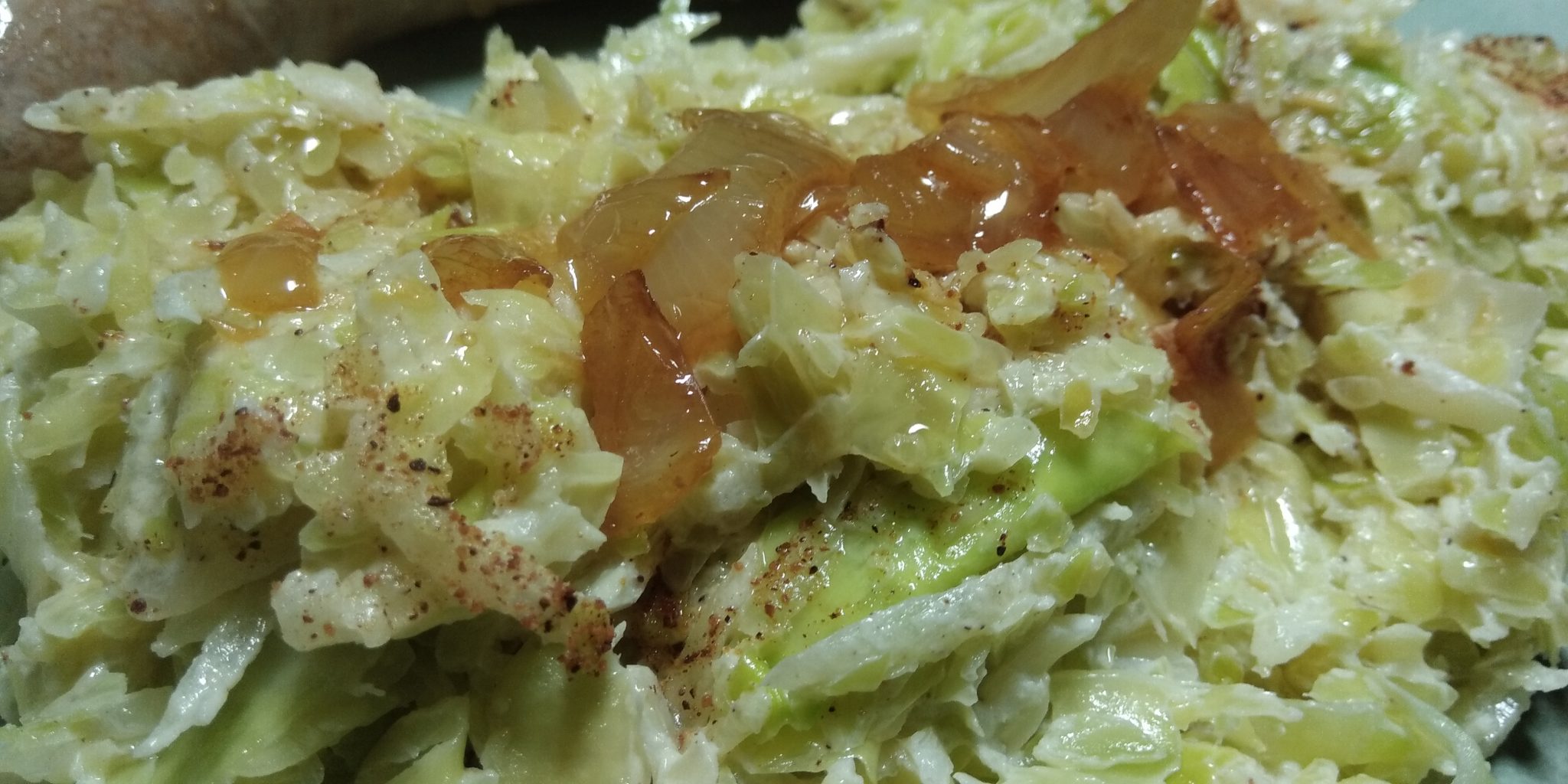 spitskoolpuree met jus