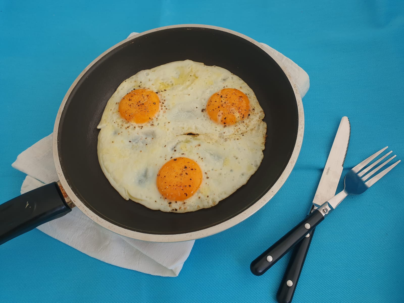 vod kant Reden Gezond & Slank met Keto Recepten - vegetarisch keto ontbijt - Gebakken  eieren